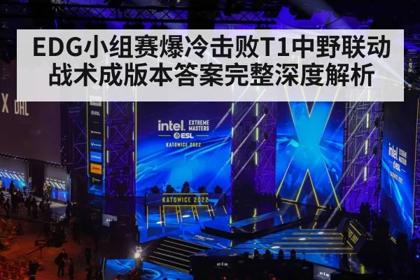 EDG小组赛爆冷击败T1中野联动战术成版本答案完整深度解析